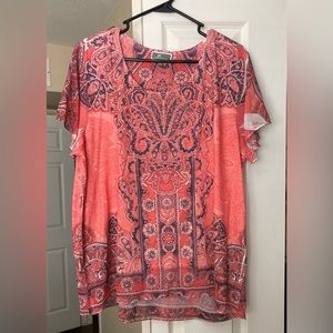 JM short sleeve flowing top